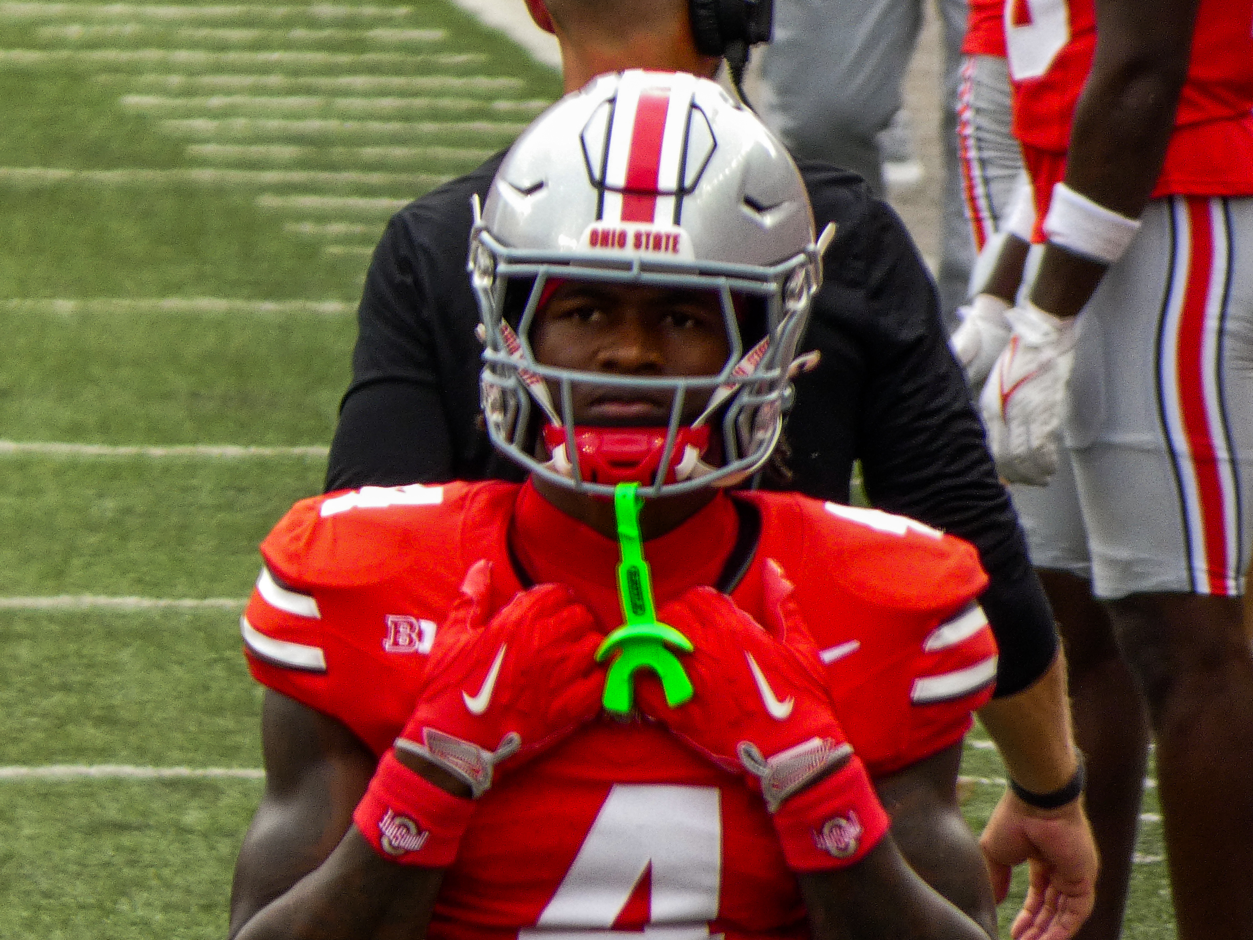 Jeremiah Smith at Ohio Stadium, Columbus, Ohio
