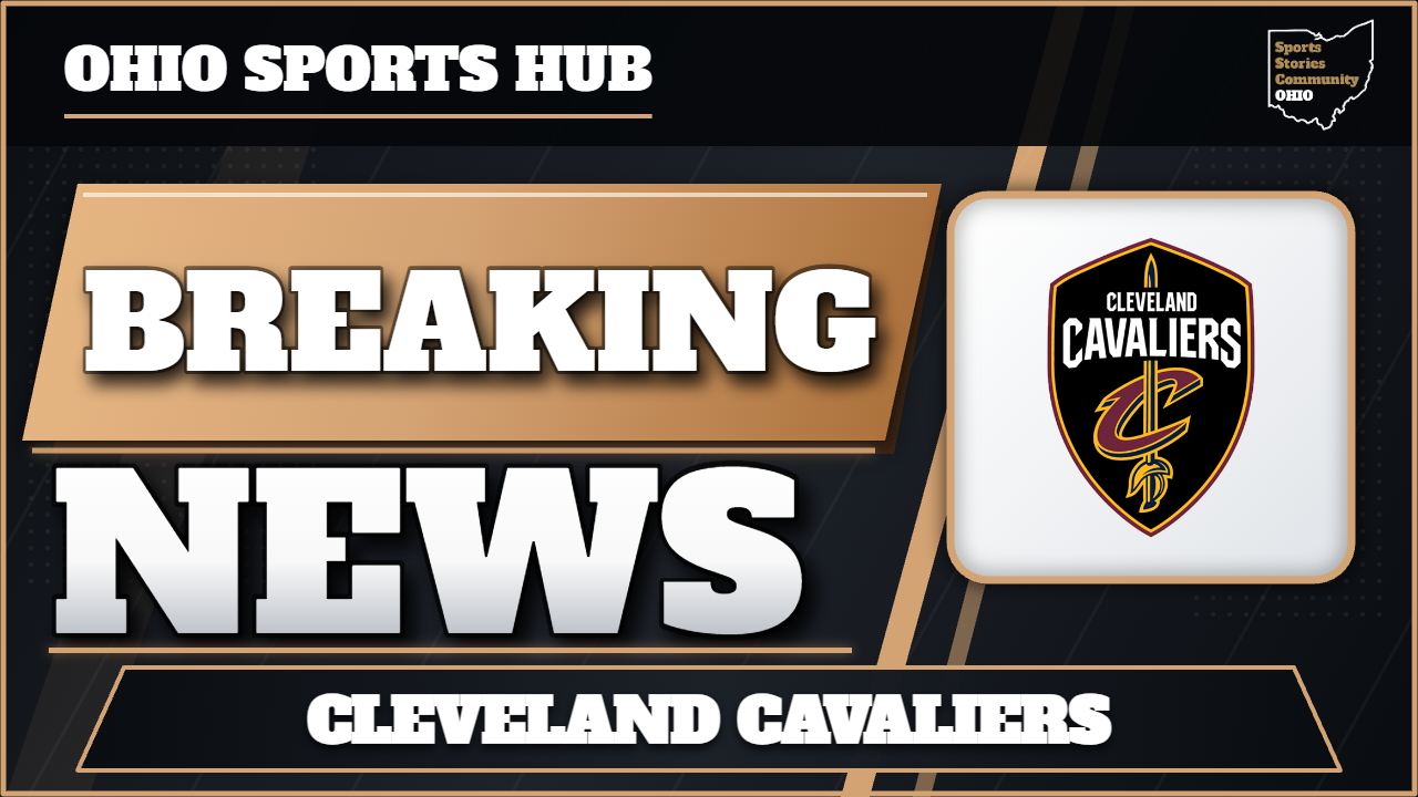 Breaking News graphic for the Cleveland Cavaliers.