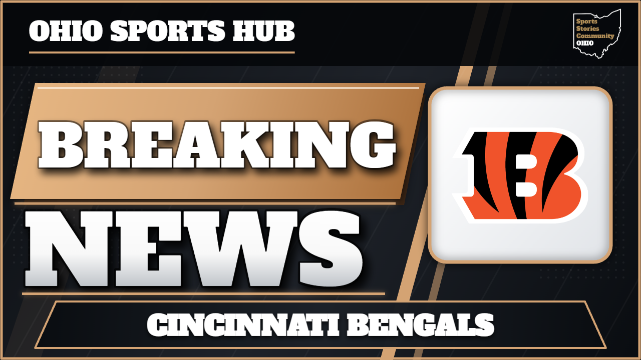 Breaking News graphic for the Cincinnati Bengals.