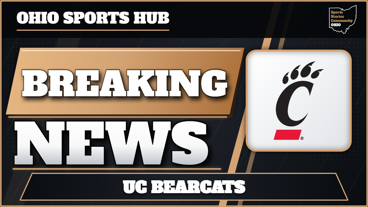 Breaking News graphic for the Cincinnati Bearcats.