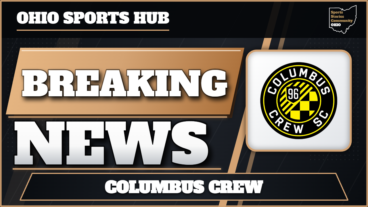 Breaking News graphic for the Columbus Crew.