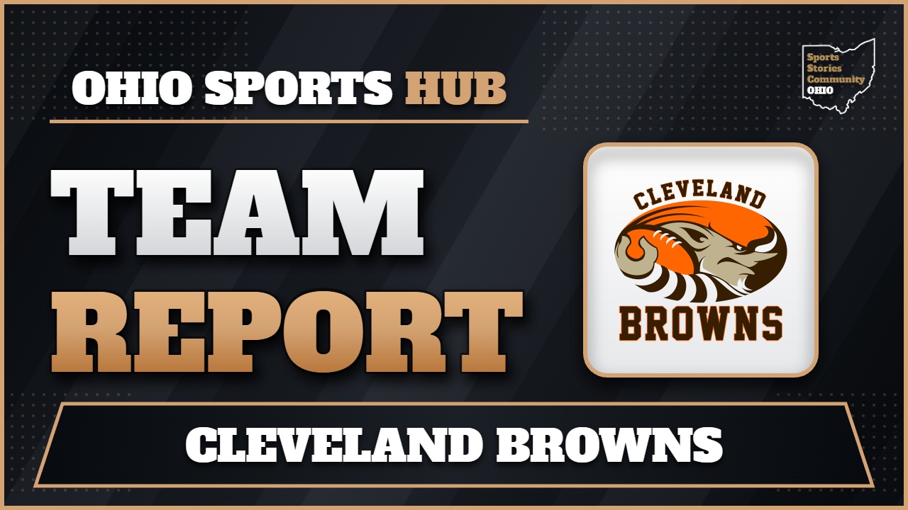 Team Report graphic for the Cleveland Browns.