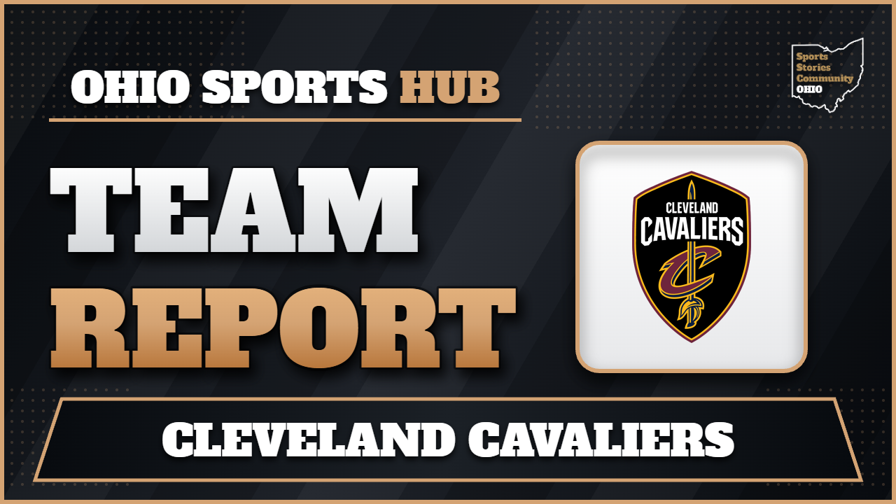 Team Report graphic for the Cleveland Cavaliers.